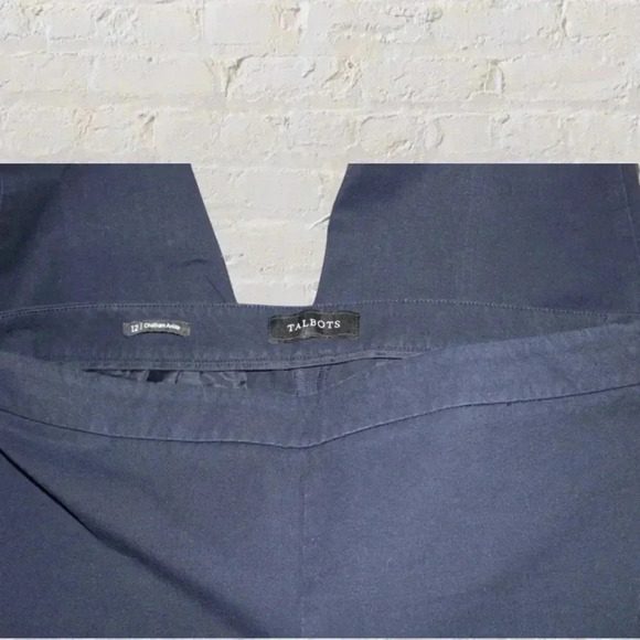 Talbots Chatham Ankle Slacks - Navy - Picture 3 of 3